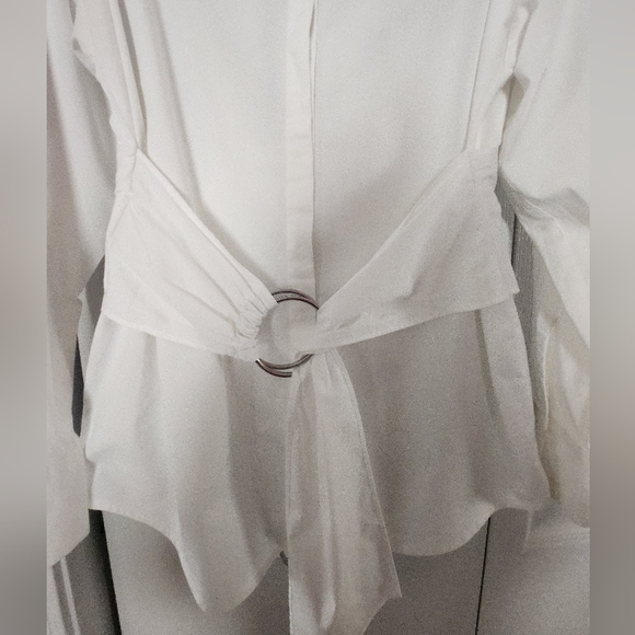 EUC button down shirt with sash - Picture 2 of 3